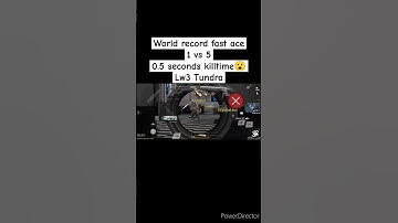 Fast ace 1 vs 5 Lw3Tundra #shorts #codm #codmobile #callofdutymobile #lw3tundra