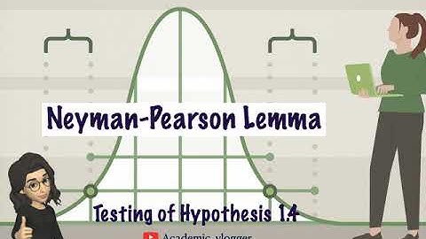 N P Lemma | Most Powerful Test| Testing of hypothesis 1.4|