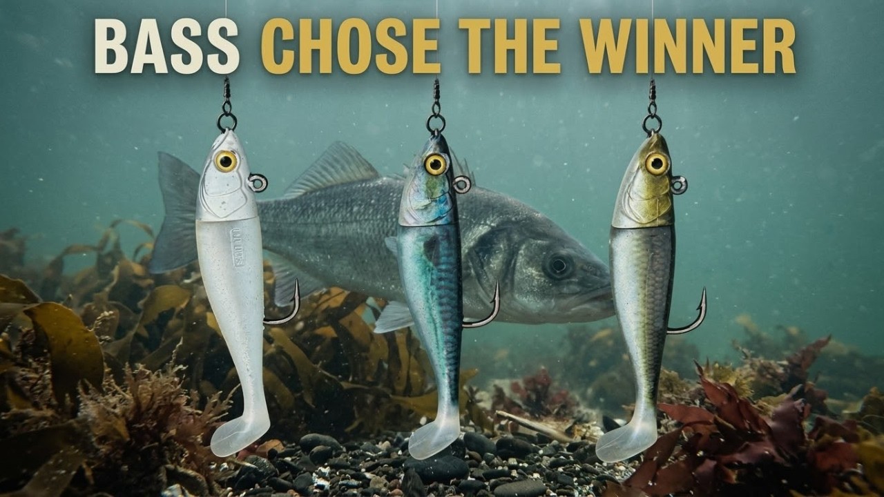 YouTube thumbnail: Which Classic Lure Colour Do Bass Really Prefer?
