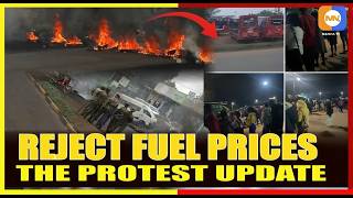 THIKA ROAD SHUT DOWN | Matatus Vanish, Bonfires Light Up Highways As Ruto Meeting Ends Strike