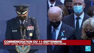 20 ans du 11-Septembre: troisième minute de silence • FRANCE 24