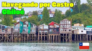 Paseo en lancha por Castro, Chiloé