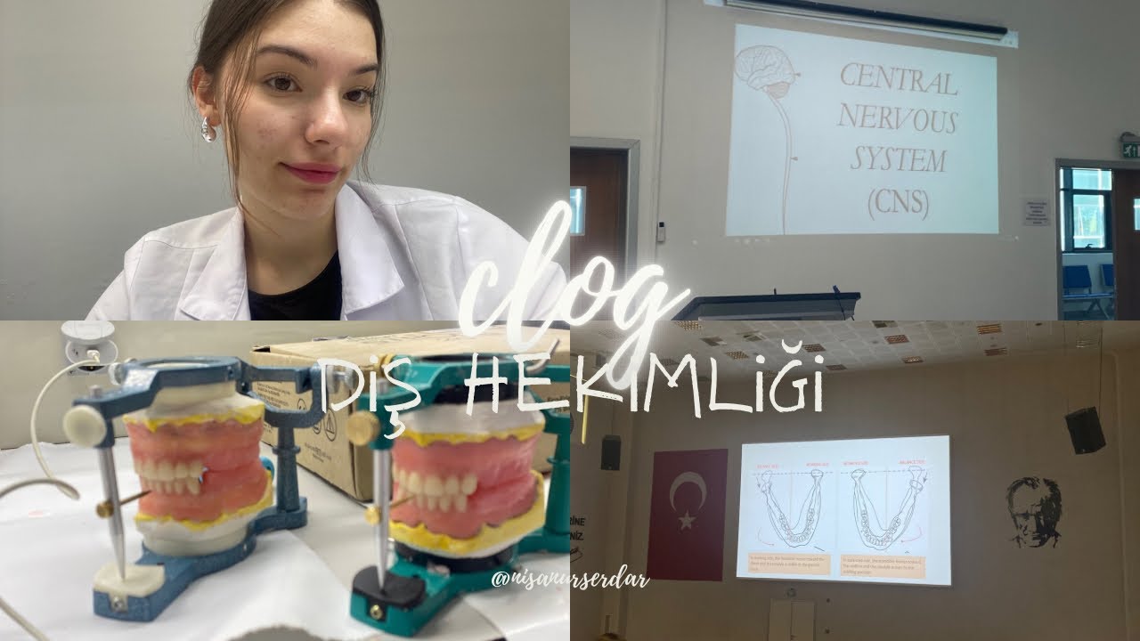 DİŞ HEKİMLİĞİ VLOG || sınavlar bitti ama ders çalışıyoruz 🥴 + Beraber diş dizelim 🦷 