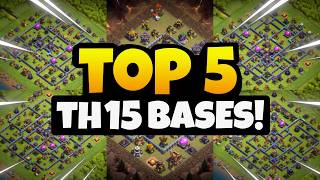 NEW BEST TH15 Base Layouts for 2026! + Links
