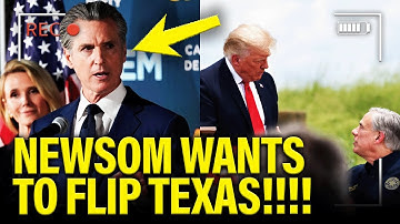 Gov Newsom MAKES POWER MOVE in TEXAS to END Trump’s Term