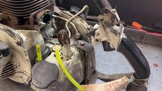 West Coast Muscle Saws STIHL 090 Carburetor Issues Repairable