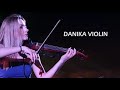 Dj danika violin  techno levels music fest
