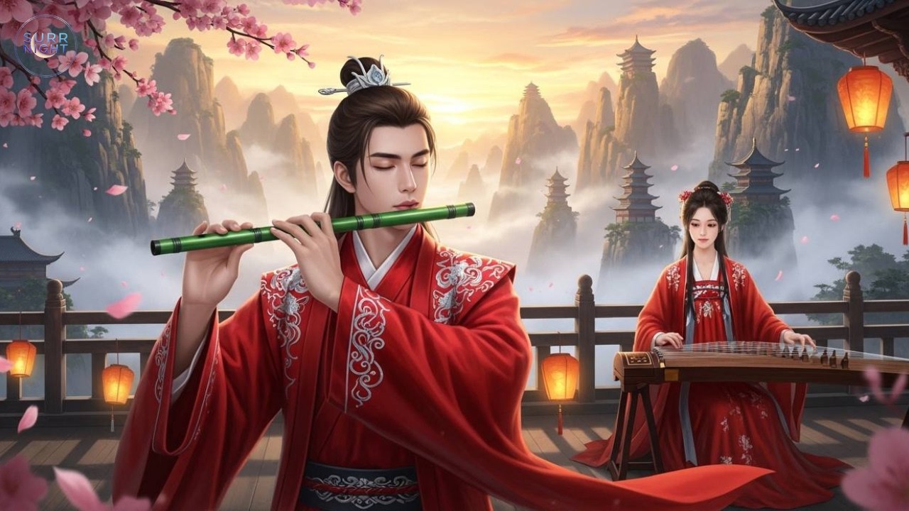 Nighttime Serenity – Chinese Flute & Pipa for Healing & Mindfulness