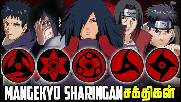 Every Mangekyo Sharingan Powers Explained (தமிழ்)