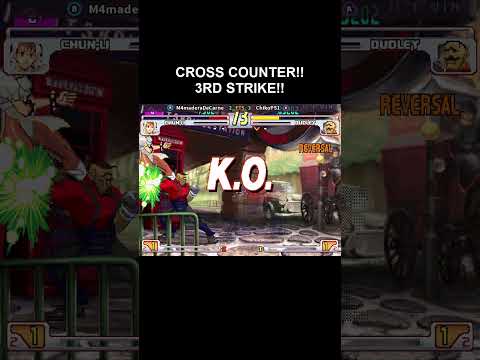 CROSS COUNTER 3RD STRIKE CON DUDLEY!! #3rdstrike #fightcade2
