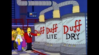 Duff Biersorten - The Simpsons S04E16 - Keine Experimente [Deutsch/German]