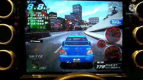 TIME ATTACK WITH THE SUBARU IMPREZA WRX STI [GDB-F], BUT THE BGM IS MAKOTO