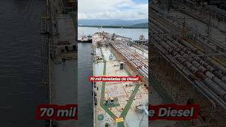 Navio carregado com Diesel chega ao Brasil