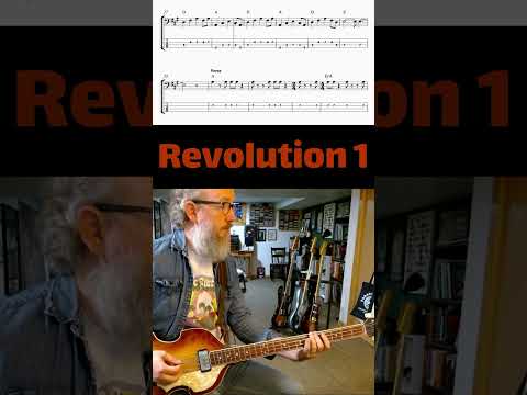 Revolution 1 - Beatles Bass Cover - Paul McCartney's Bass Line