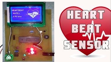 HEARTBEAT Detector (using PIC microcontroller) | Final year Engineering project |
