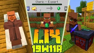 Minecraft 1.14 Snapshot 19W11A Co Nowego? Nowy Handel Inteligencja Wieśniaków Mogą Spać