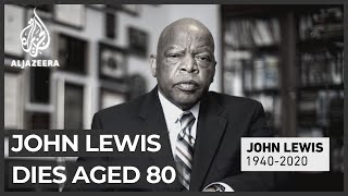 John Lewis, civil rights icon and US congressman, dies aged 80