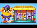 Escape from the color prison  escape challenges song  more zozobee nursery rhymes  kids songs