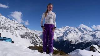Marte Tveten reviews the HH W Aurora Shell Pant (Norwegian)