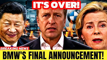 BMW CEO SCHOKT iedereen: "We STILZETTEN de autoproductie" Gehele EU-automarkt in CHAOS!