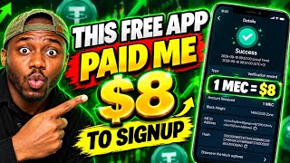 THIS FREE APP PAID ME $8 TO SIGN UP + $0.80 PER REFERRAL | LIVE TEST & RESULTS  screenshot 3