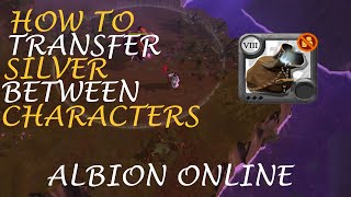 How To Transfer Silver Between Characters  - Albion Online screenshot 4