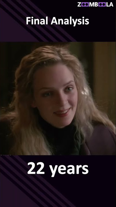 Uma Thurman Then And Now