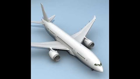 787 Airplane 3D model from CGTrader.com
