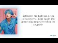 Bts  boy with luv ft halsey easy lyrics