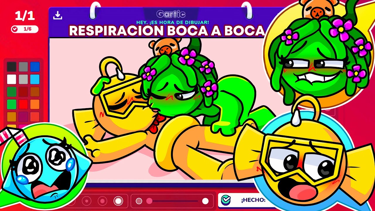 ¡GARTIC PHONE SE SALIO DE CONTROL! 😱😍