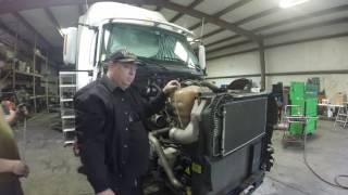 ISX Engine re build PT8 Checking Doser and EGR Cooler for leaks by Rawze