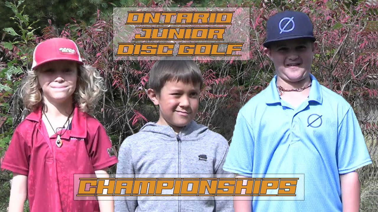 Ontario Junior Disc Golf Championships Round 2 Hill Forbes