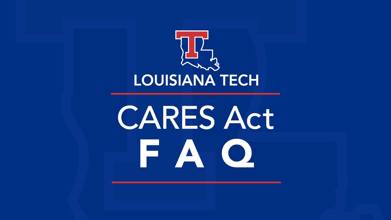 CARES Act FAQ for Students - YouTube