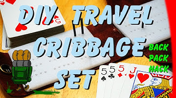 DIY Travel Cribbage Set