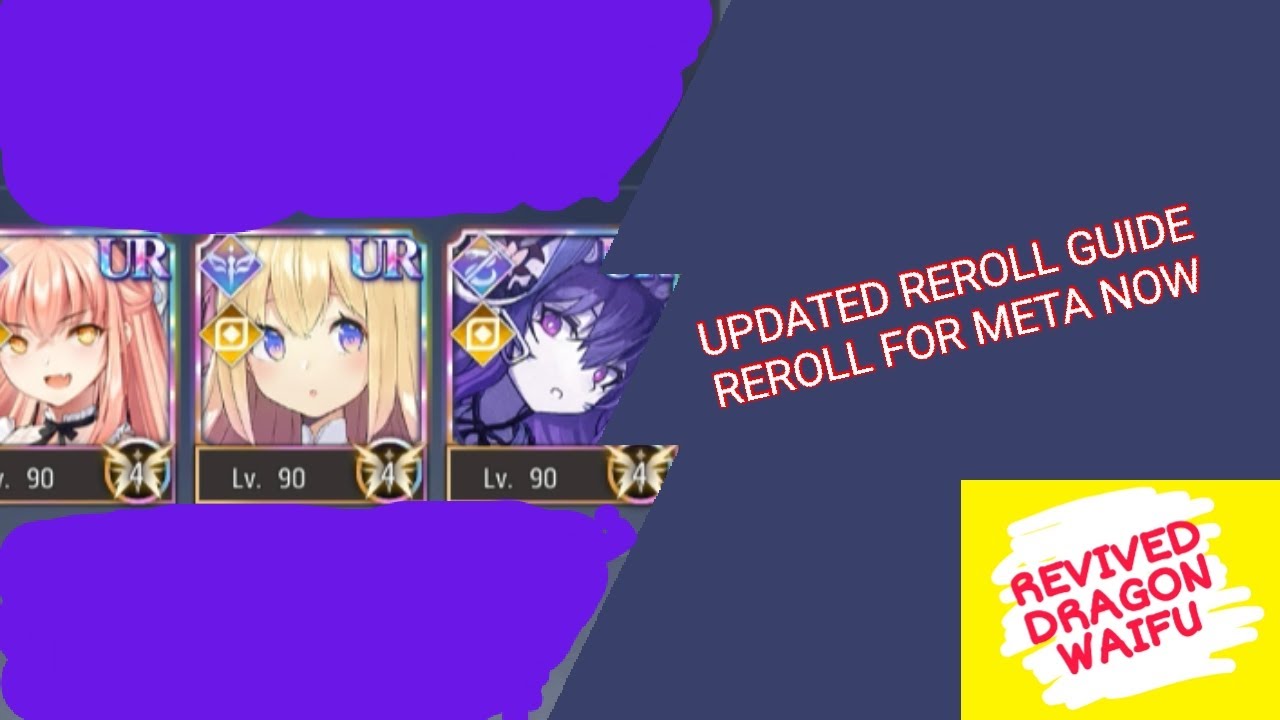 Reroll For Meta. Updated Reroll Guide Revived Witch