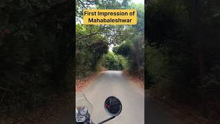 First Impression of Mahabaleshwar Maharashtra #shorts  #mahabaleshwar #maharashtra #travelguide