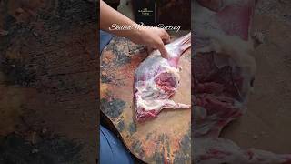 Skillful mutton leg cutting #youtubeshorts #shorts #viral