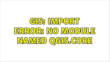 GIS: Import error: No module named qgis.core