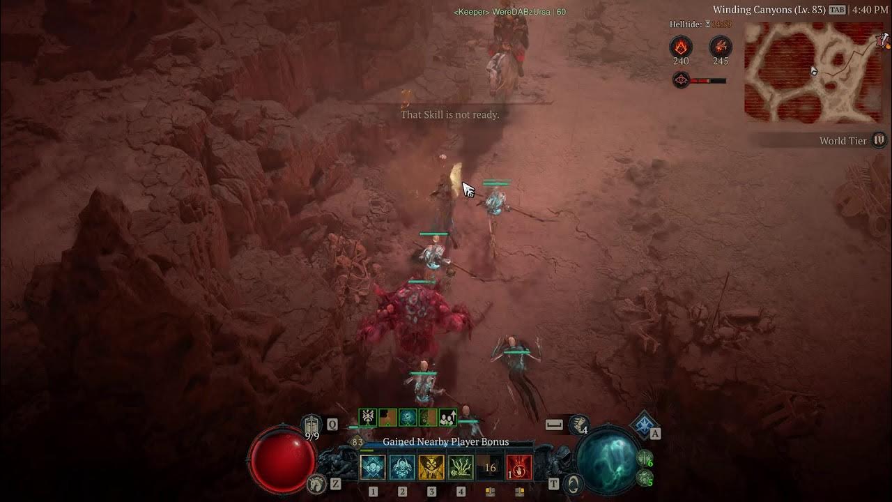 Diablo 4 Season 4 Loot Reborn Necromancer Minions Leveling build Maxroll Minion build D4 S4