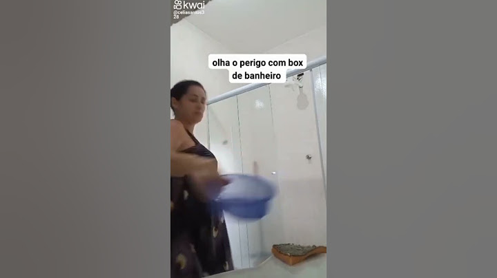 muito cuidado com box de banheiro muito perigoso