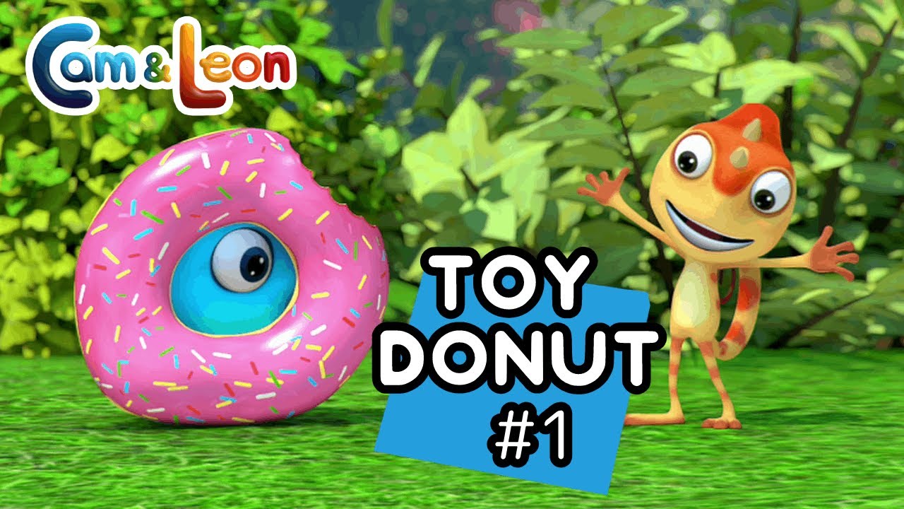Funny Cartoon | Toy Donut #1 | Cam & Leon | Cartoon for Kids - YouTube