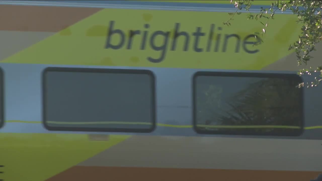 Pedestrian struck, killed by Brightline train in Delray Beach - YouTube