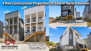 4 New Nashville Homes | Online-Only Auction | Ends Oct 27th!