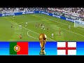 PORTUGAL VS ENGLAND WORLD CUP 16 3 2026 RONALDO VS HARRY KANE HIGHLIGHTS PES 2021
