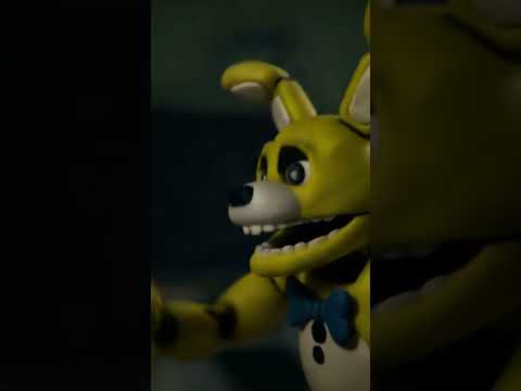 Spring boniie Huyendo?.. #fnaf #shorts #figurascoleccionables