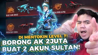 BORONG AK DRACO 2JUTA BUAT 2 AKUN UPGRADE AMPE LEVEL 7 MAX!