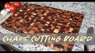 How to Make a Chaos Cutting Board // End Grain Cutting Board