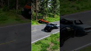 Highway Havoc: 4K Chain Reaction Crash That Defies Reality! BeamNG Crashes
