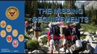 Famous THE MISSING REQUIREMENTS 3 EAGLE SCOUT PROCESS Net Worth