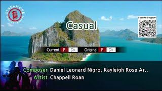 🎵 Casual – Chappell Roan (Karaoke Version)